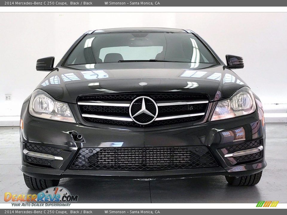 Black 2014 Mercedes-Benz C 250 Coupe Photo #2