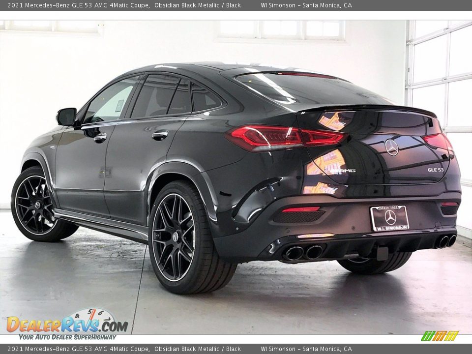 2021 Mercedes-Benz GLE 53 AMG 4Matic Coupe Obsidian Black Metallic / Black Photo #2