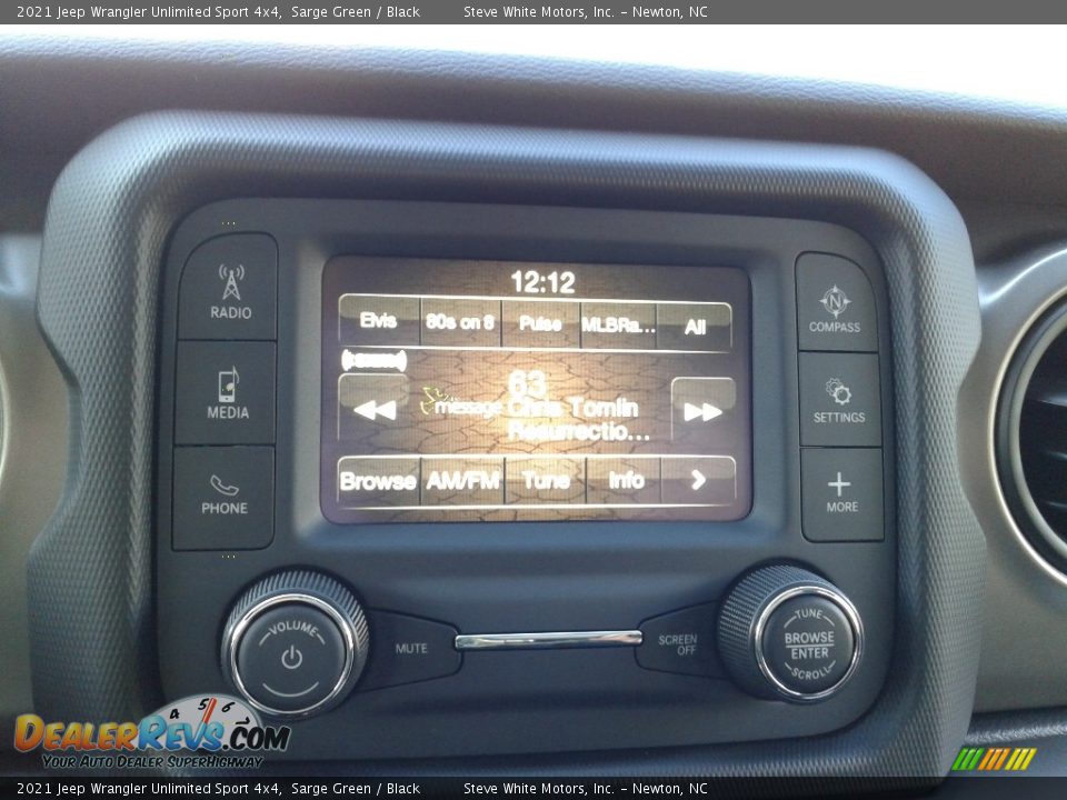 2021 Jeep Wrangler Unlimited Sport 4x4 Sarge Green / Black Photo #21