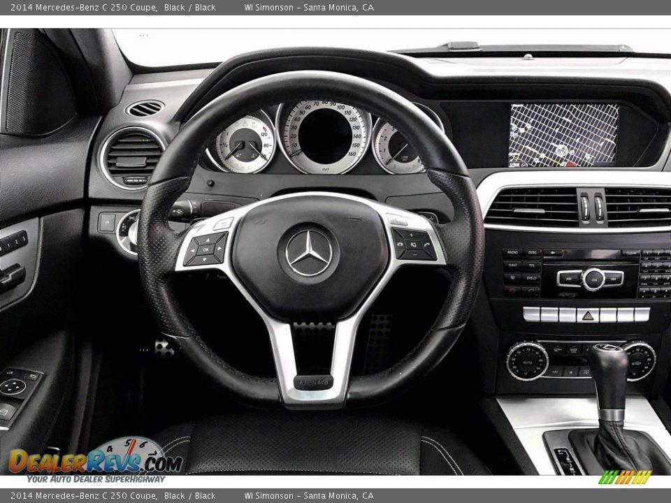 2014 Mercedes-Benz C 250 Coupe Steering Wheel Photo #4