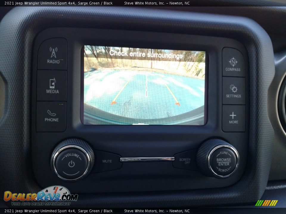 2021 Jeep Wrangler Unlimited Sport 4x4 Sarge Green / Black Photo #22