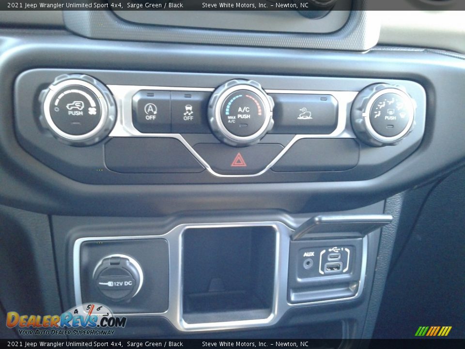 2021 Jeep Wrangler Unlimited Sport 4x4 Sarge Green / Black Photo #23
