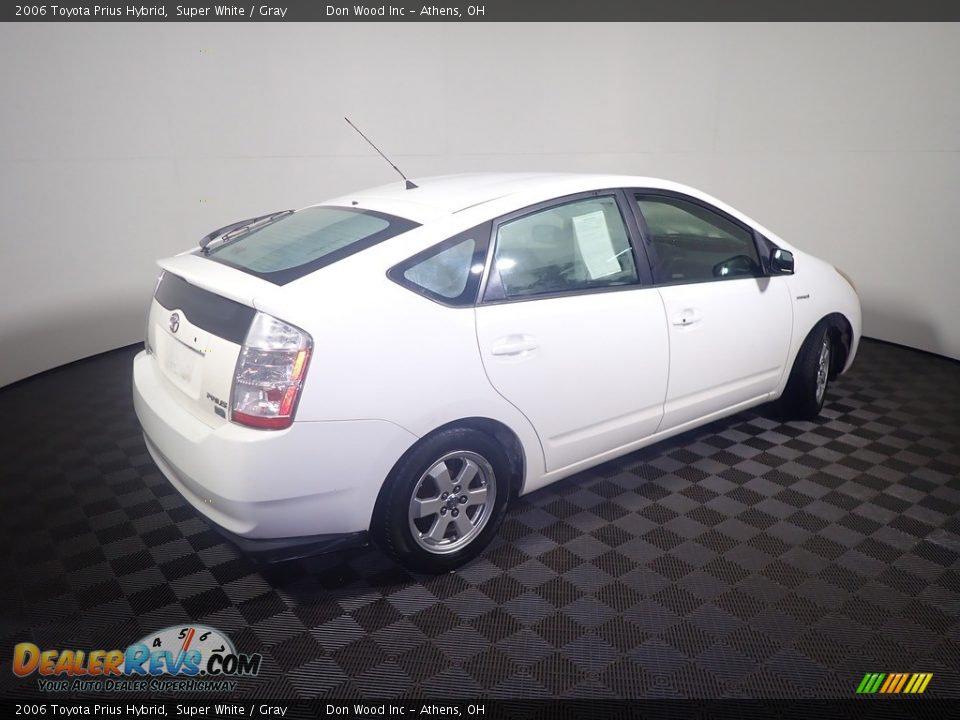 2006 Toyota Prius Hybrid Super White / Gray Photo #17