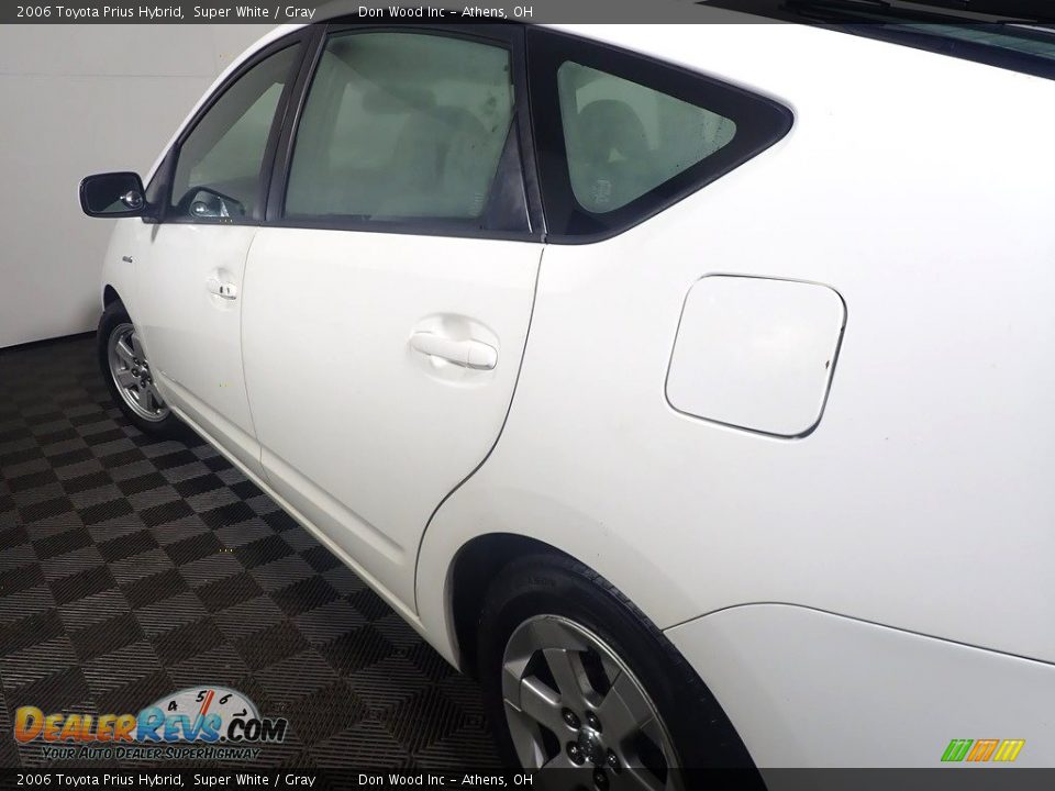 2006 Toyota Prius Hybrid Super White / Gray Photo #18
