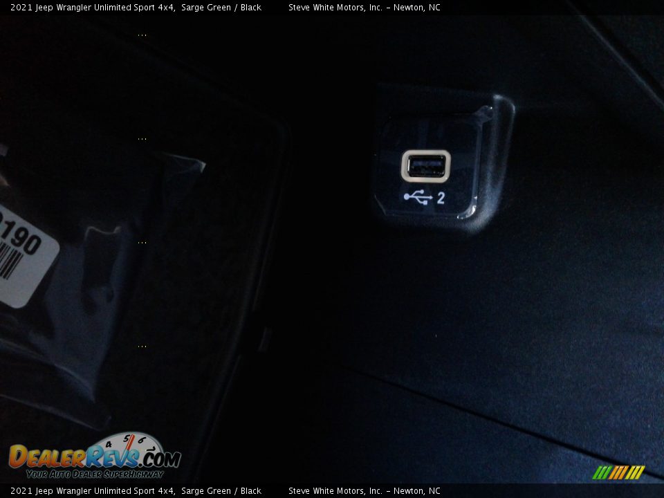 2021 Jeep Wrangler Unlimited Sport 4x4 Sarge Green / Black Photo #25