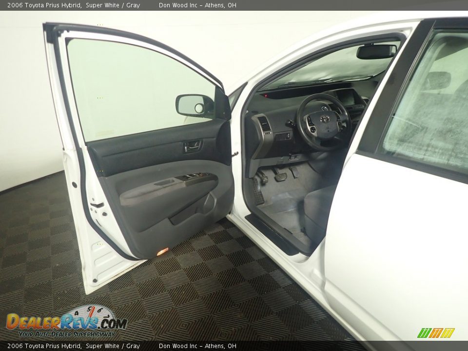 2006 Toyota Prius Hybrid Super White / Gray Photo #20