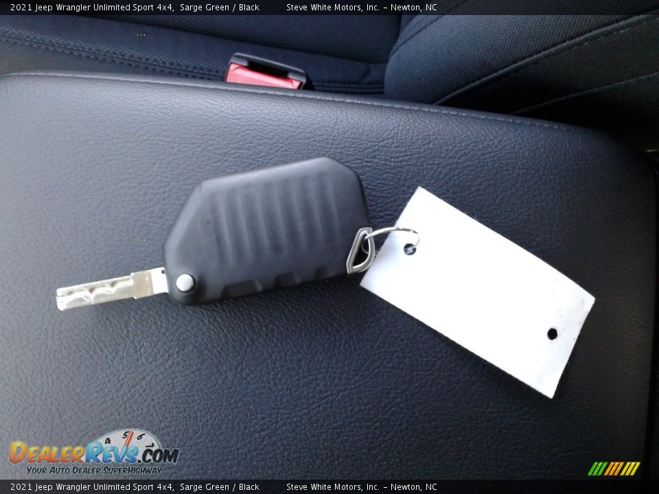 2021 Jeep Wrangler Unlimited Sport 4x4 Sarge Green / Black Photo #27