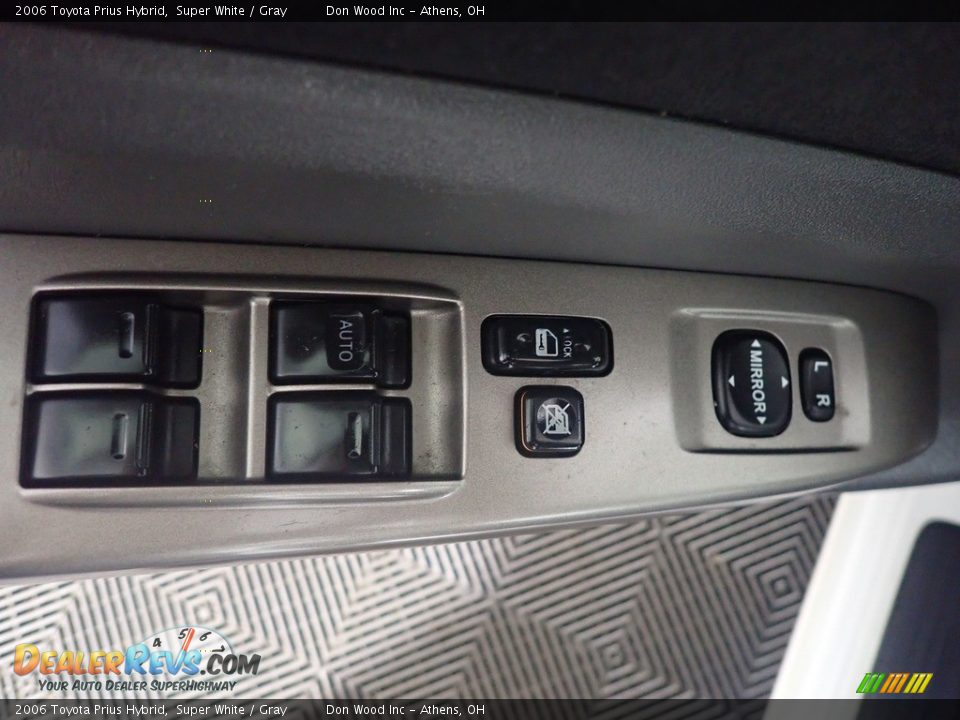 2006 Toyota Prius Hybrid Super White / Gray Photo #21