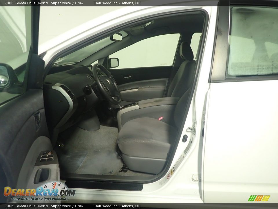 2006 Toyota Prius Hybrid Super White / Gray Photo #22