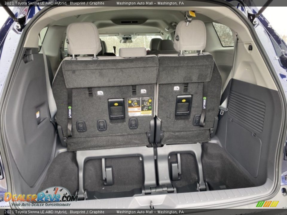 2021 Toyota Sienna LE AWD Hybrid Blueprint / Graphite Photo #28