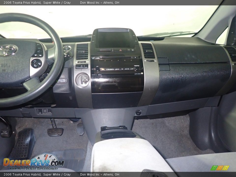 2006 Toyota Prius Hybrid Super White / Gray Photo #25