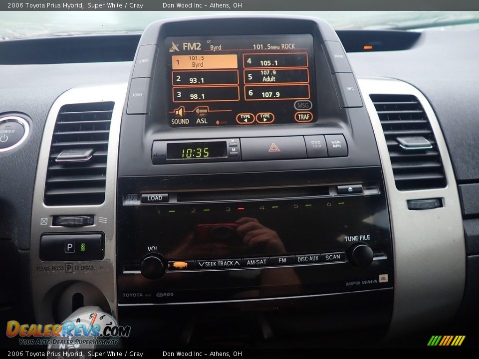 2006 Toyota Prius Hybrid Super White / Gray Photo #26