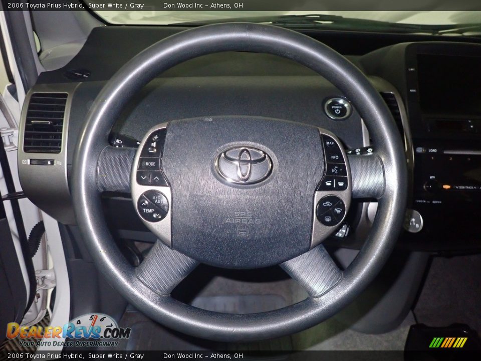 2006 Toyota Prius Hybrid Super White / Gray Photo #27