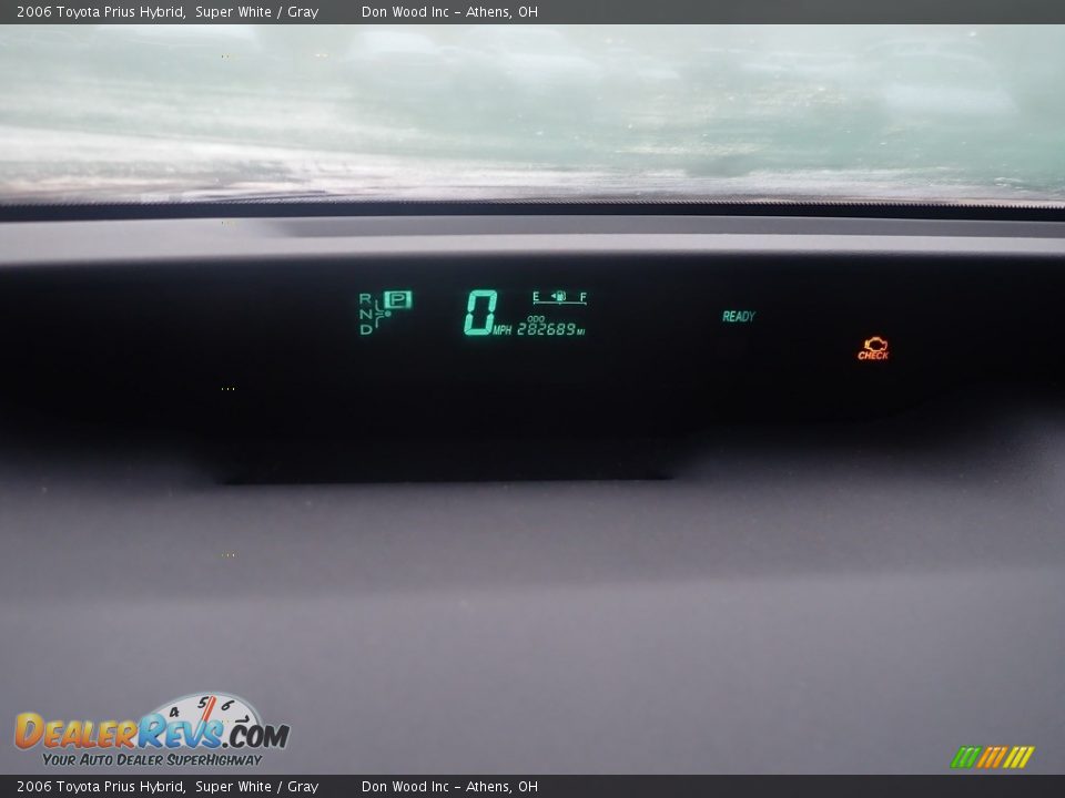 2006 Toyota Prius Hybrid Super White / Gray Photo #28
