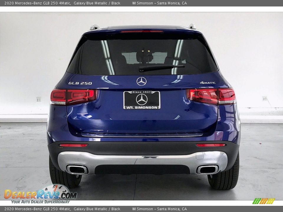 2020 Mercedes-Benz GLB 250 4Matic Galaxy Blue Metallic / Black Photo #3