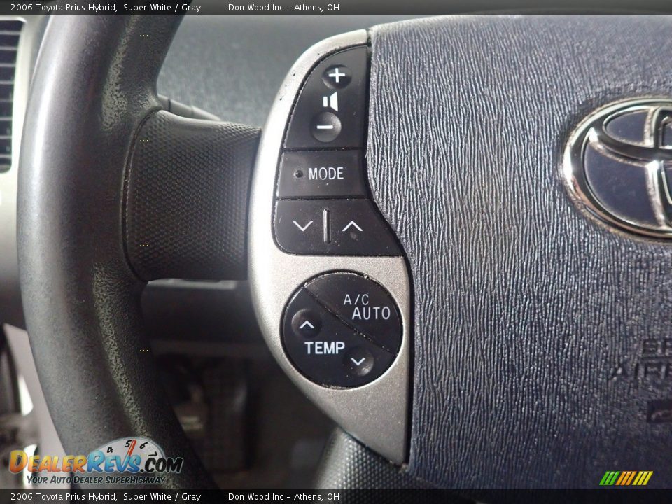 2006 Toyota Prius Hybrid Super White / Gray Photo #29