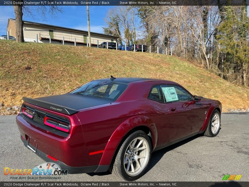 2020 Dodge Challenger R/T Scat Pack Widebody Octane Red / Black Photo #6