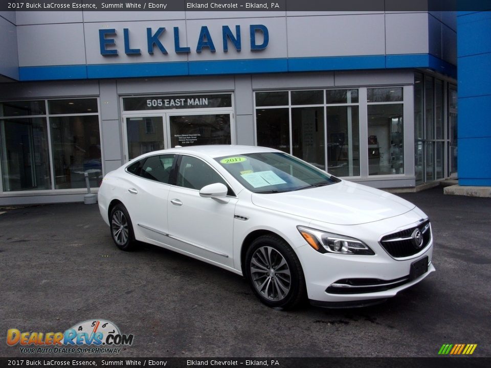 2017 Buick LaCrosse Essence Summit White / Ebony Photo #1