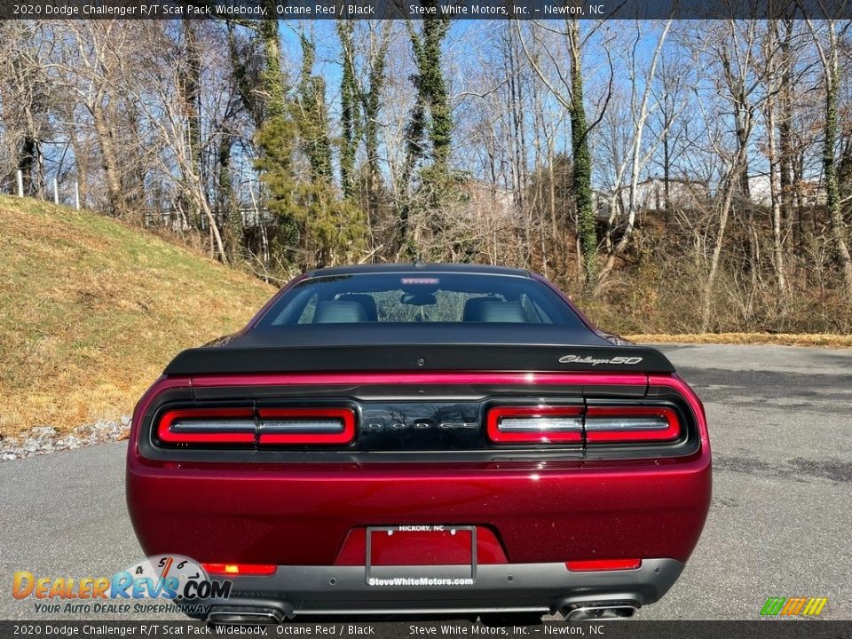 2020 Dodge Challenger R/T Scat Pack Widebody Octane Red / Black Photo #7