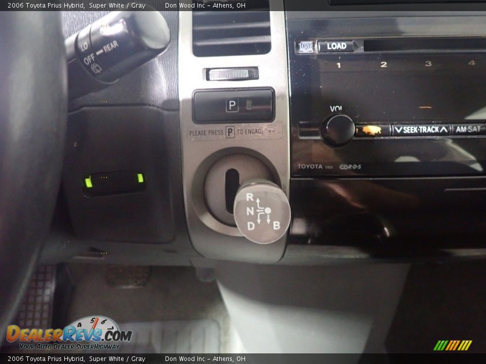 2006 Toyota Prius Hybrid Super White / Gray Photo #31
