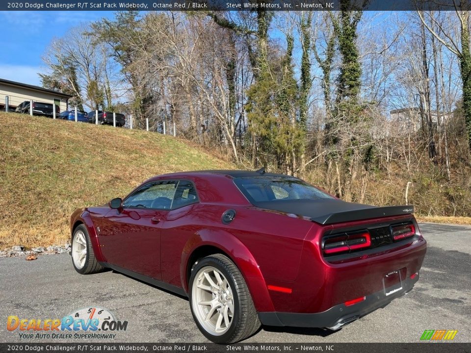 2020 Dodge Challenger R/T Scat Pack Widebody Octane Red / Black Photo #8