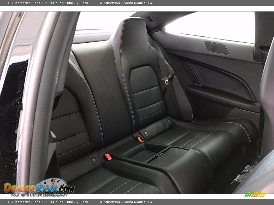 Rear Seat of 2014 Mercedes-Benz C 250 Coupe Photo #19