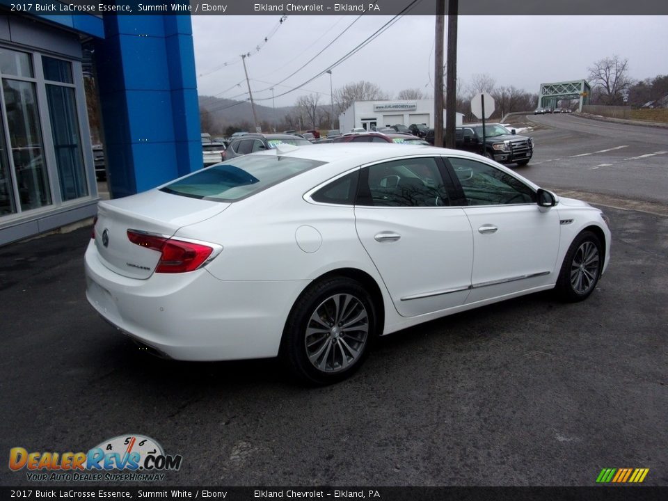 2017 Buick LaCrosse Essence Summit White / Ebony Photo #3