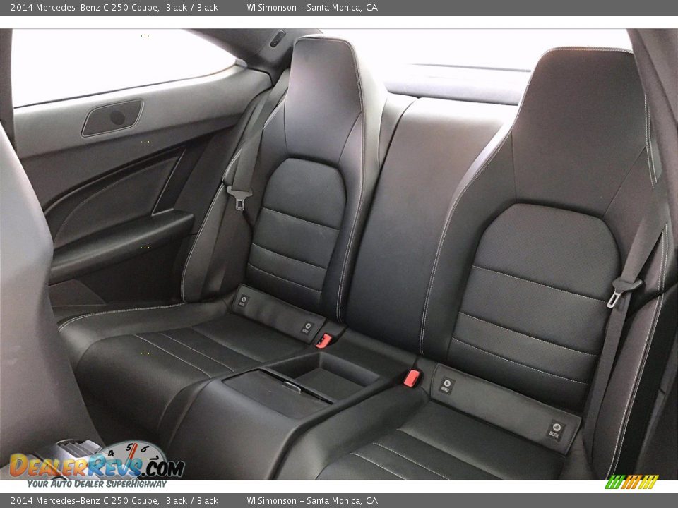 Rear Seat of 2014 Mercedes-Benz C 250 Coupe Photo #20