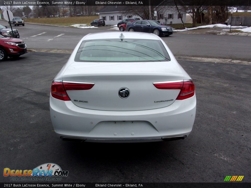 2017 Buick LaCrosse Essence Summit White / Ebony Photo #4