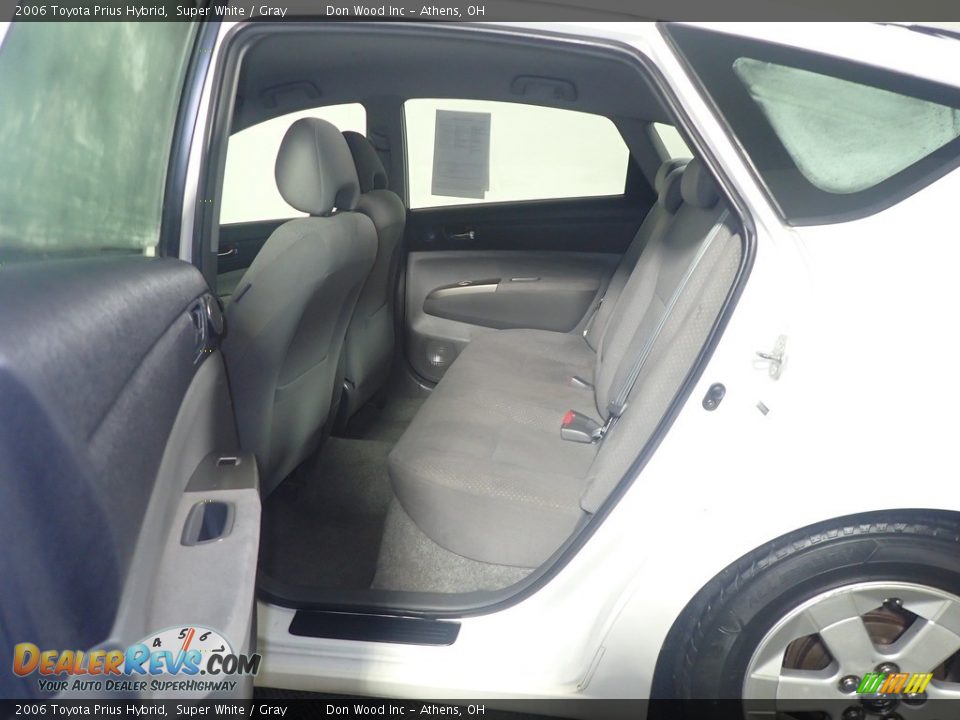 2006 Toyota Prius Hybrid Super White / Gray Photo #35