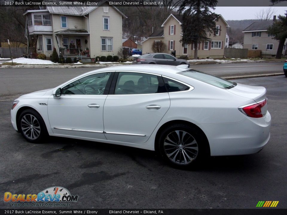 2017 Buick LaCrosse Essence Summit White / Ebony Photo #5