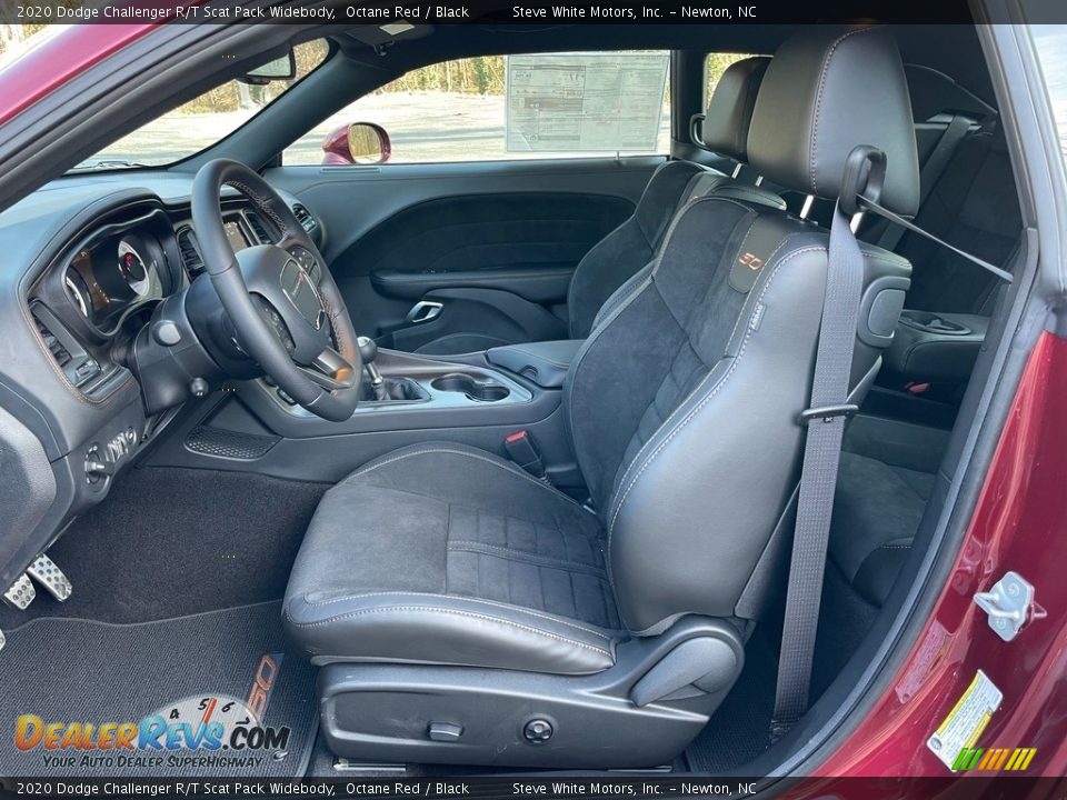 Front Seat of 2020 Dodge Challenger R/T Scat Pack Widebody Photo #11