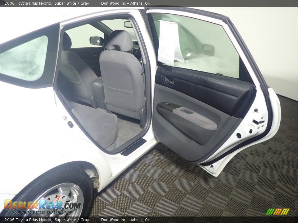 2006 Toyota Prius Hybrid Super White / Gray Photo #36