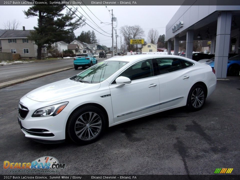 2017 Buick LaCrosse Essence Summit White / Ebony Photo #6