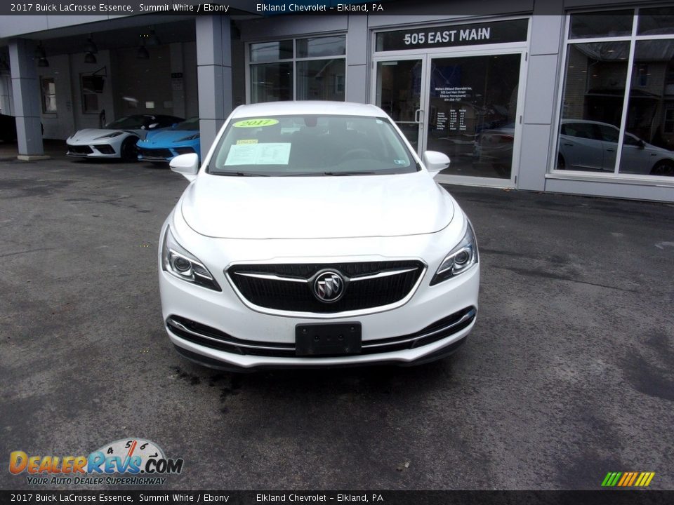 2017 Buick LaCrosse Essence Summit White / Ebony Photo #7