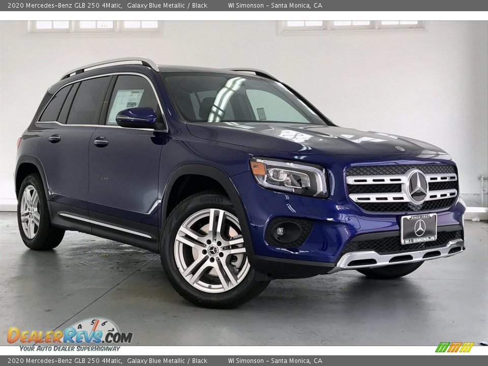 2020 Mercedes-Benz GLB 250 4Matic Galaxy Blue Metallic / Black Photo #12