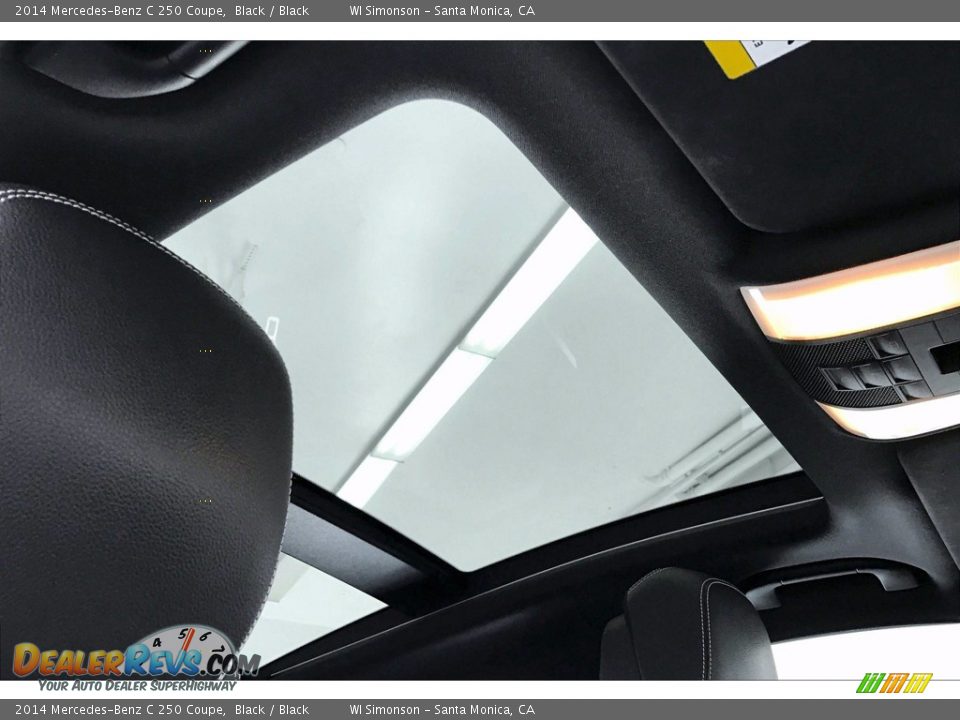 Sunroof of 2014 Mercedes-Benz C 250 Coupe Photo #25