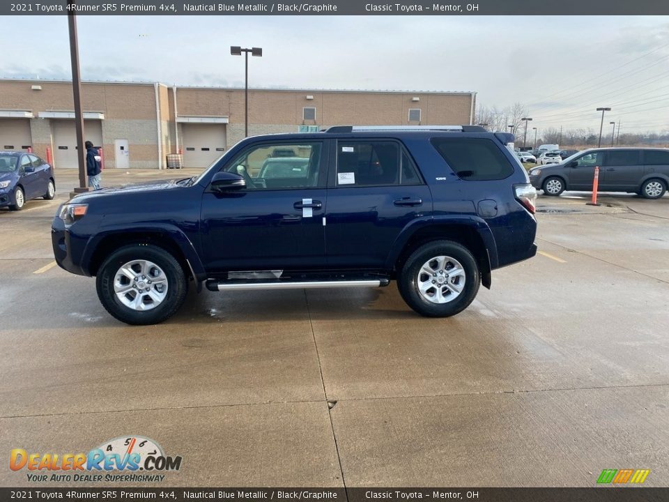 2021 Toyota 4Runner SR5 Premium 4x4 Nautical Blue Metallic / Black/Graphite Photo #1