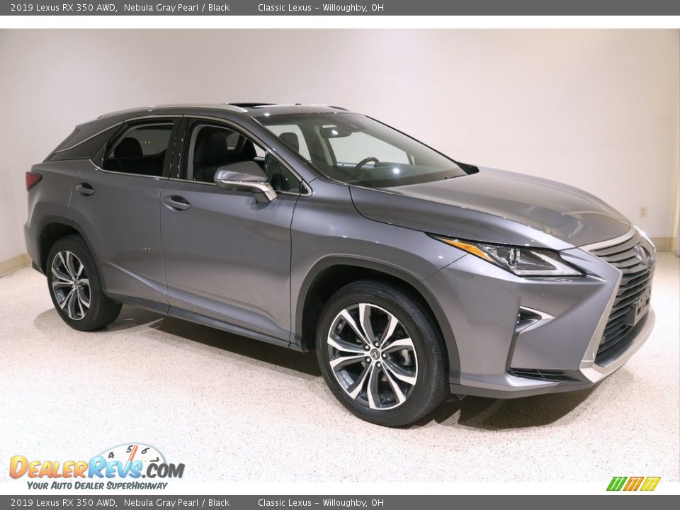 2019 Lexus RX 350 AWD Nebula Gray Pearl / Black Photo #1