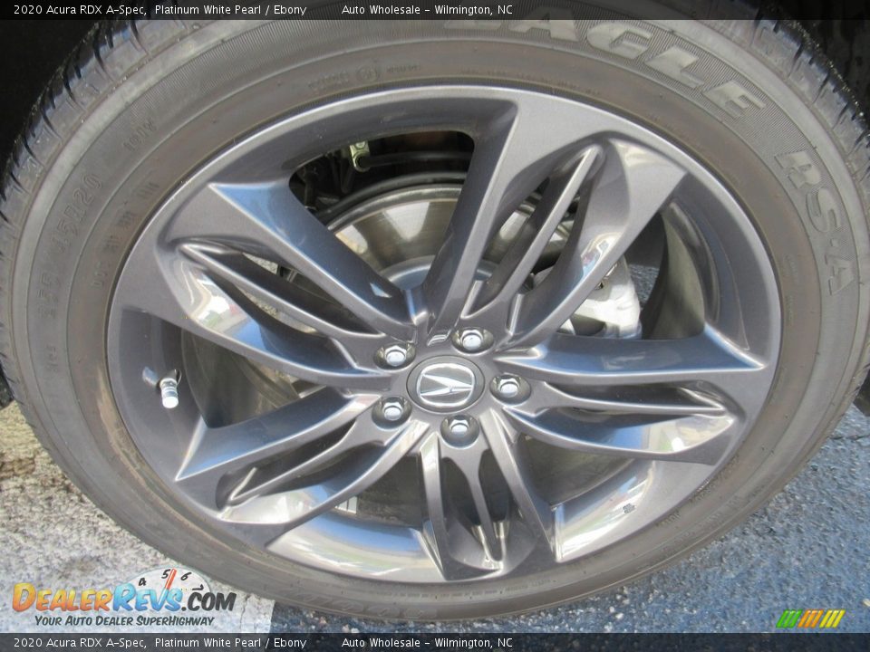 2020 Acura RDX A-Spec Platinum White Pearl / Ebony Photo #7