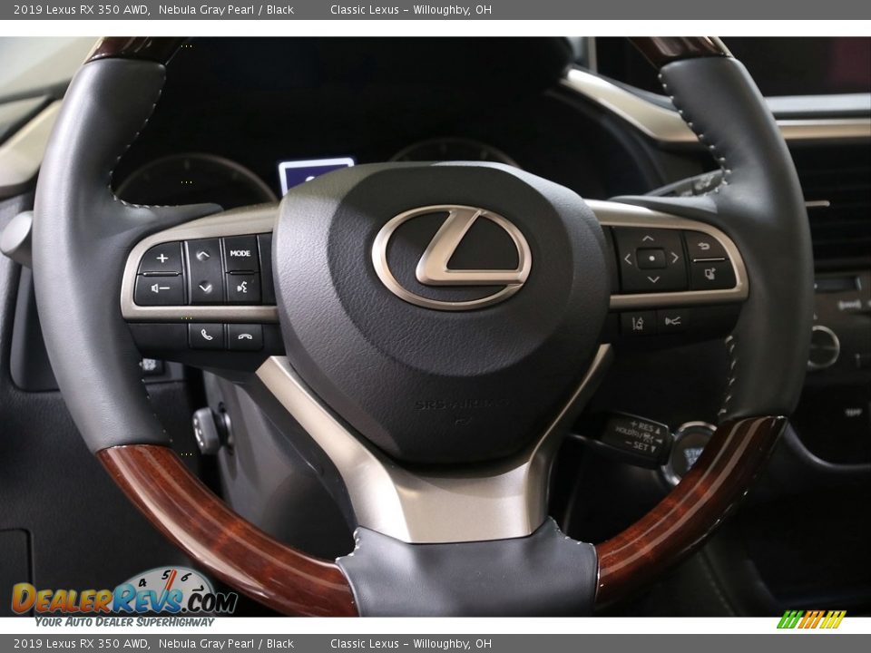 2019 Lexus RX 350 AWD Nebula Gray Pearl / Black Photo #7