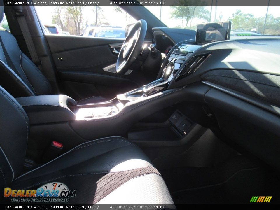 2020 Acura RDX A-Spec Platinum White Pearl / Ebony Photo #11