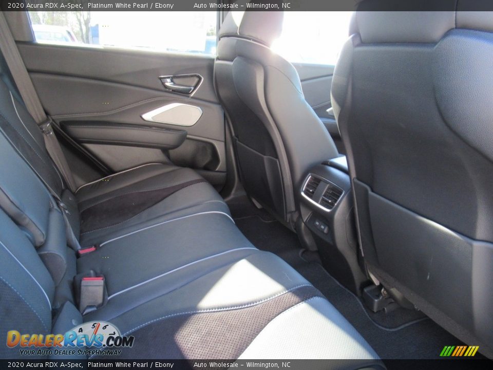 2020 Acura RDX A-Spec Platinum White Pearl / Ebony Photo #12