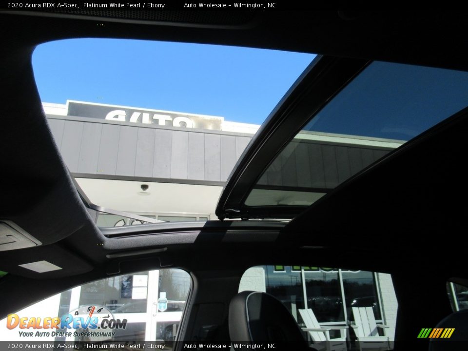 2020 Acura RDX A-Spec Platinum White Pearl / Ebony Photo #13