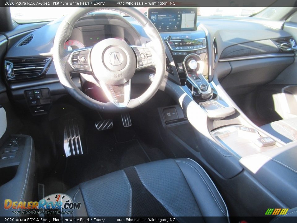 2020 Acura RDX A-Spec Platinum White Pearl / Ebony Photo #14
