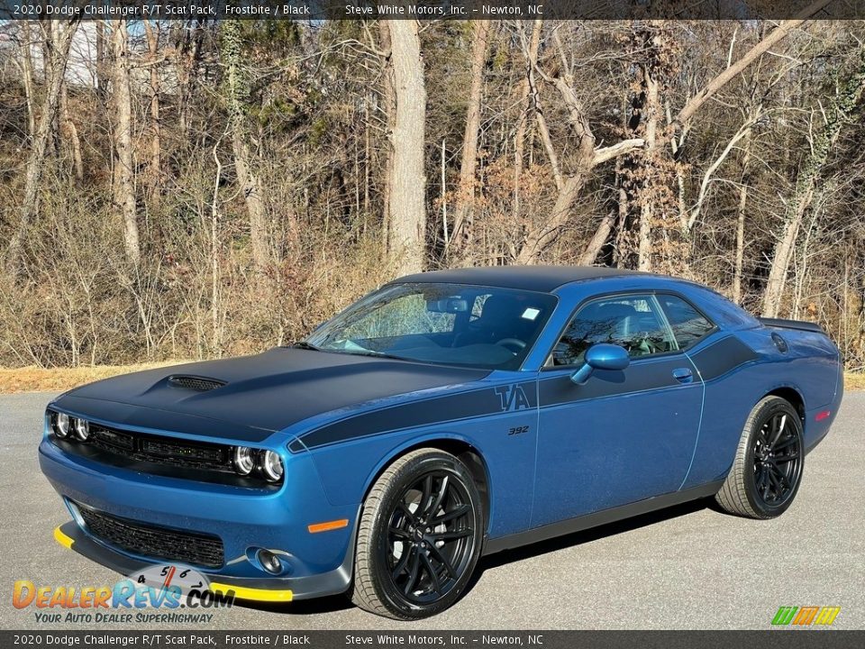 2020 Dodge Challenger R/T Scat Pack Frostbite / Black Photo #2