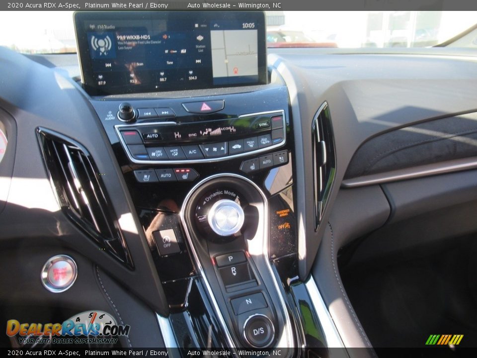2020 Acura RDX A-Spec Platinum White Pearl / Ebony Photo #17