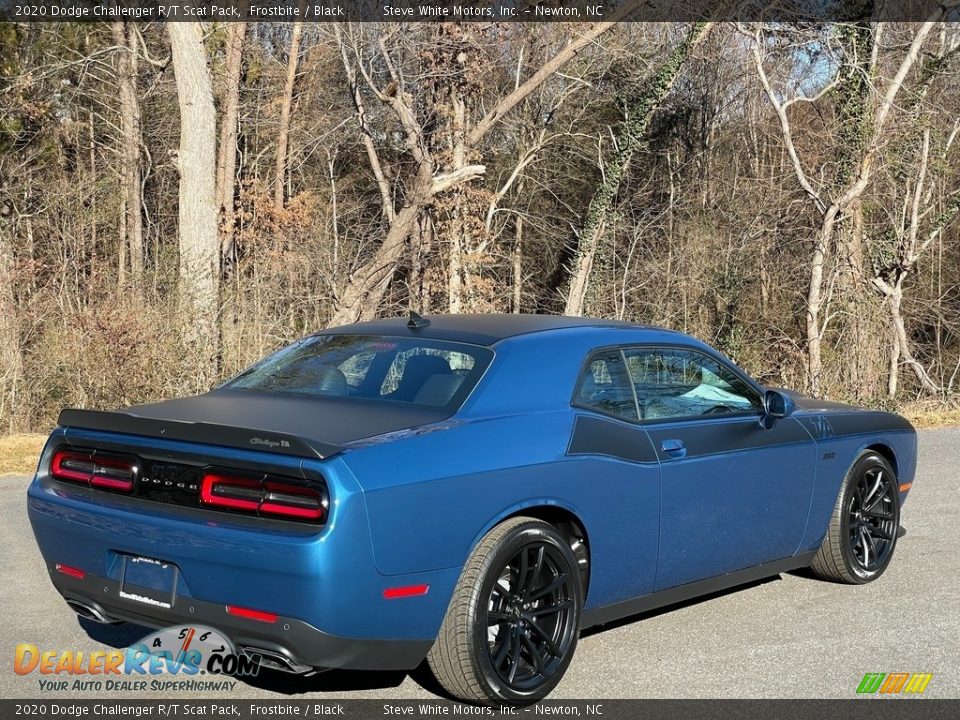 2020 Dodge Challenger R/T Scat Pack Frostbite / Black Photo #6