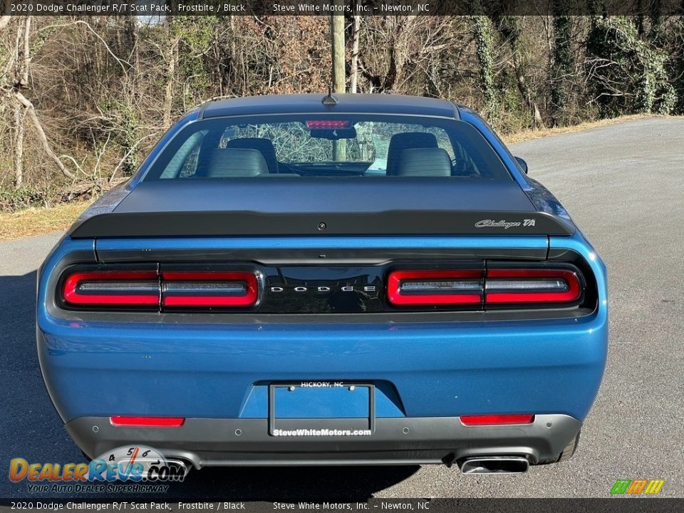 2020 Dodge Challenger R/T Scat Pack Frostbite / Black Photo #7