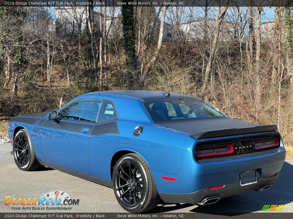 2020 Dodge Challenger R/T Scat Pack Frostbite / Black Photo #8